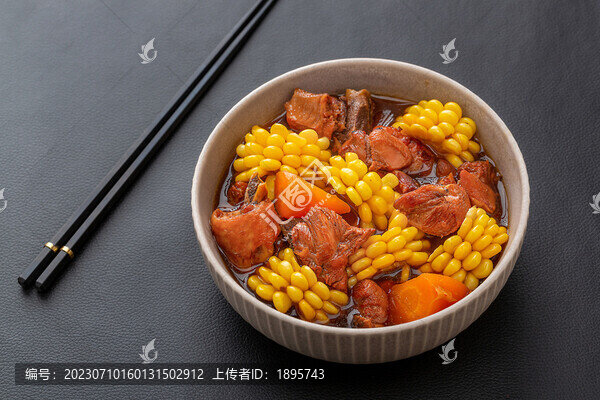 雞肉燉玉米