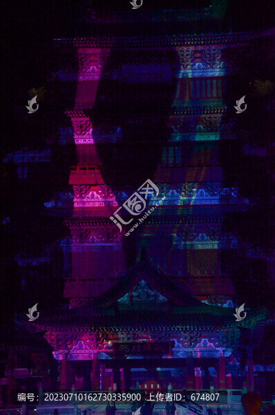 滕王閣燈光秀