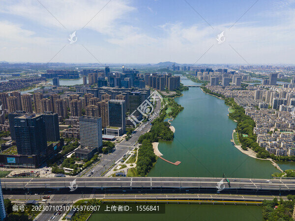 紹興鏡湖新區(qū)航拍