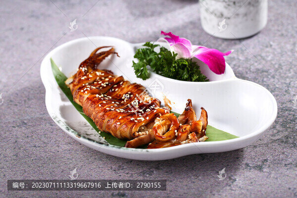 汁燒魷魚
