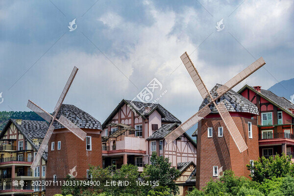 歐式建筑住宅