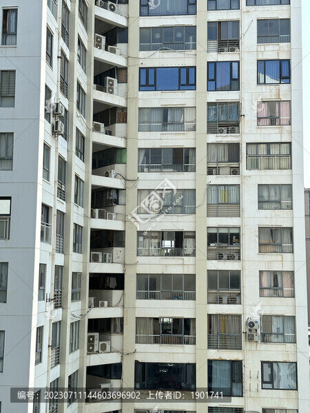 住宅樓體豎