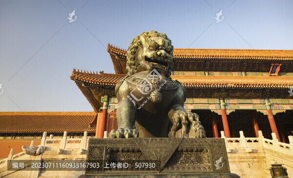 故宮銅獅