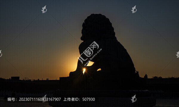 故宮銅獅