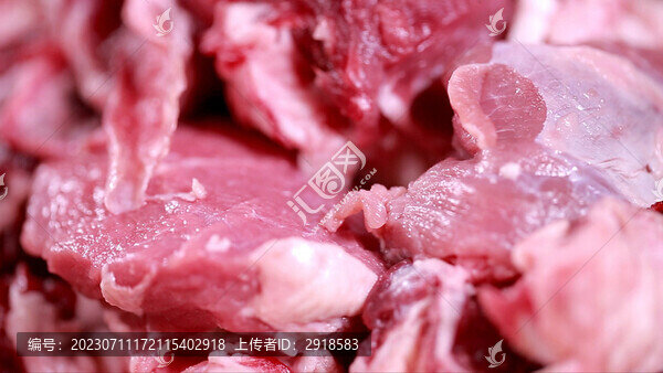 牛肉筋頭巴腦肉頭肉塊