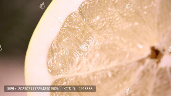 切開水果柚子