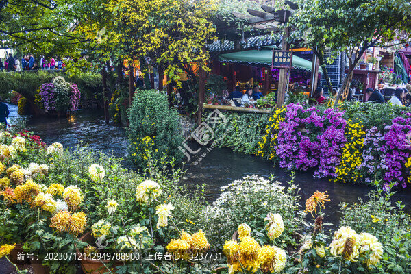 云南麗江古城一景
