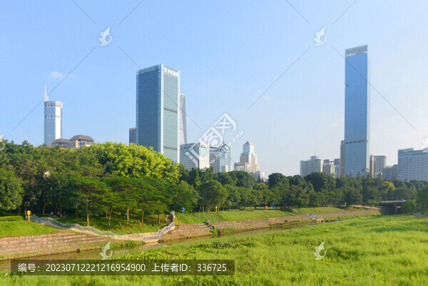 深圳中心公園及城市風(fēng)光