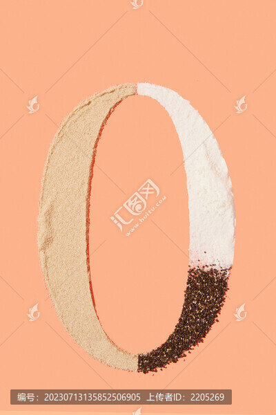 燕麥麩皮齊亞子椰子粉比例圖