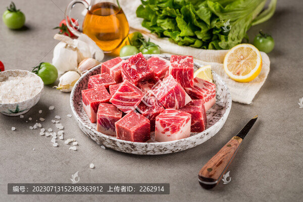 雪花牛腩粒