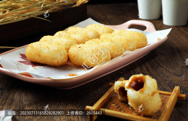 爆漿糍粑