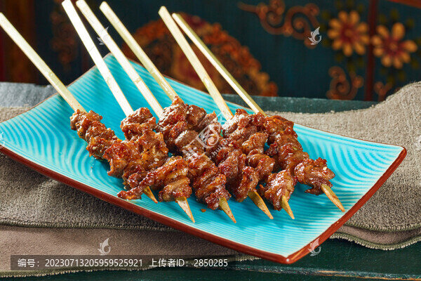 碳烤羊腩串