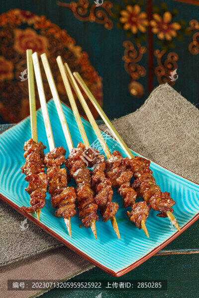 碳烤羊腩串