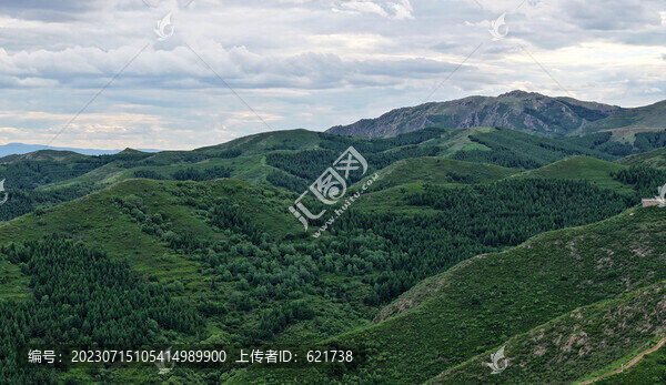 張家口大青山夏日