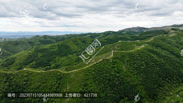 張家口大青山夏日