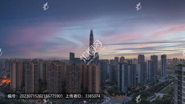 成都468日出天際線