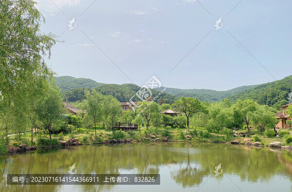 湖景別墅花園自然環(huán)境