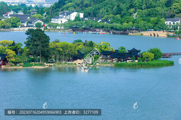 嘉興南北湖景區(qū)航拍