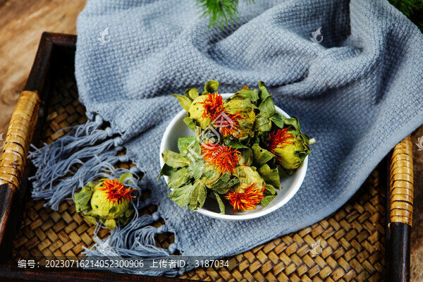 中草藥藏紅花