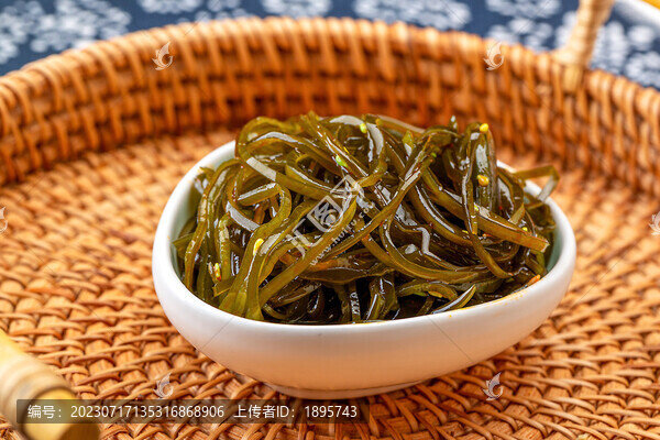 涼拌海帶絲