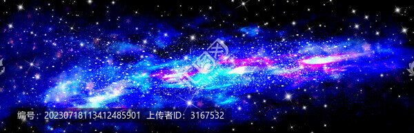 唯美絢麗星空