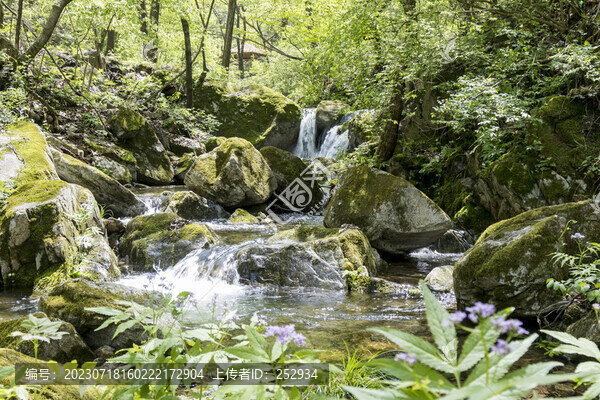 清澈山泉
