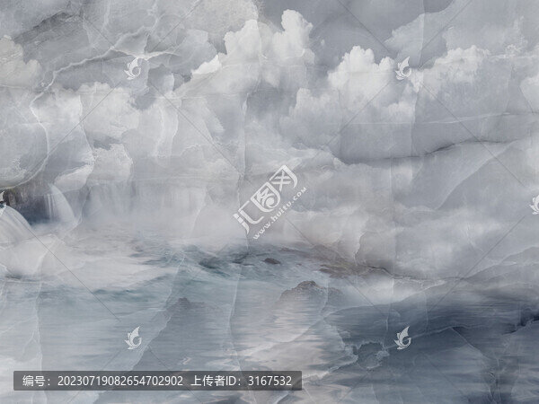山水大理石紋理