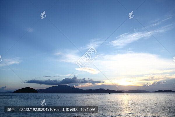 大海海島