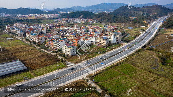 義烏美麗鄉(xiāng)村公路風(fēng)光航拍
