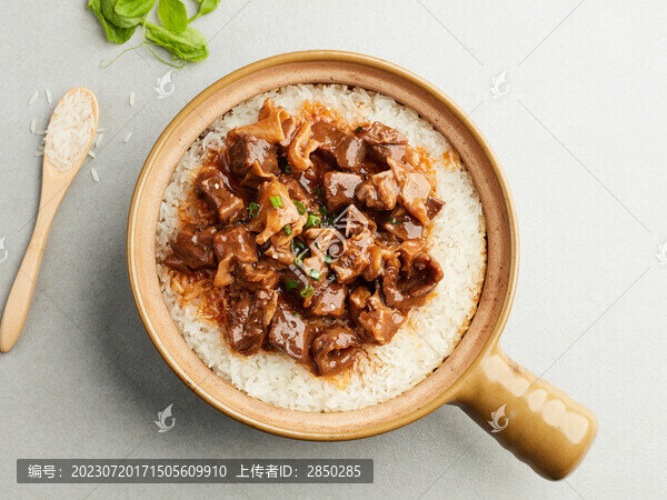 牛腩煲仔飯