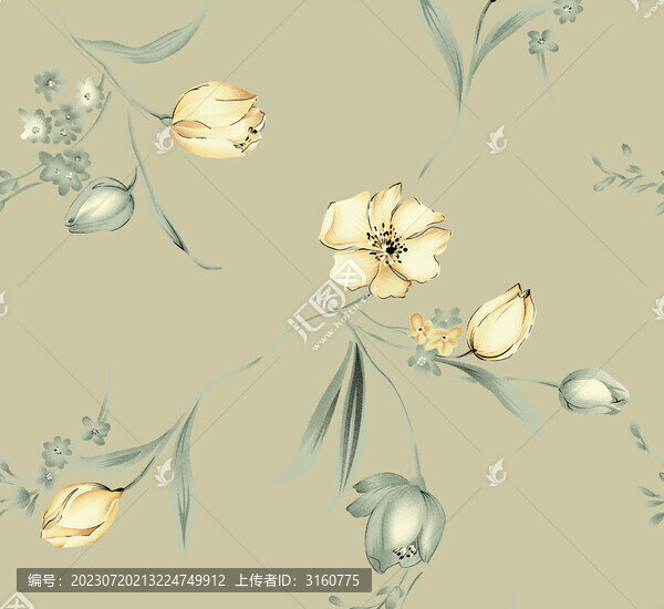 國風(fēng)類花型