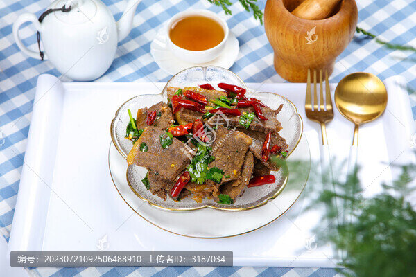 美味爽口的涼拌牛肉