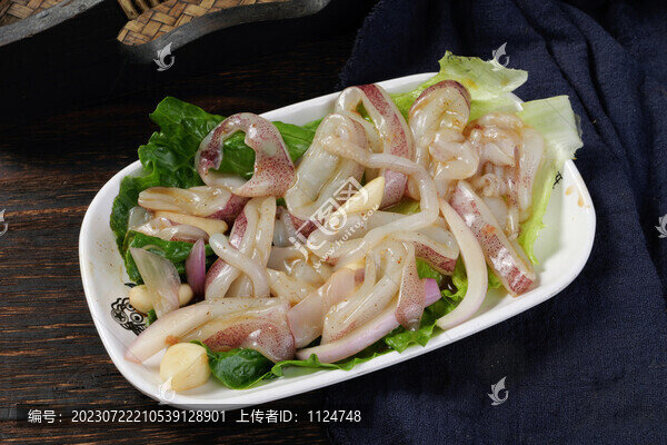 生鮮魷魚圈