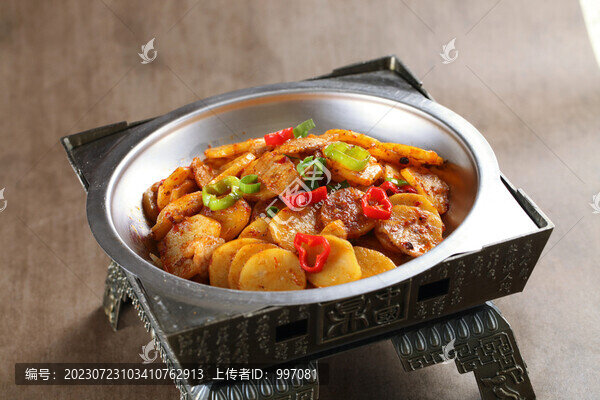干鍋土豆片