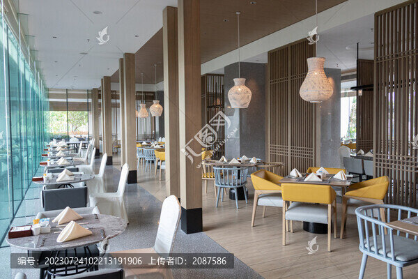 五星級酒店自助餐廳裝飾