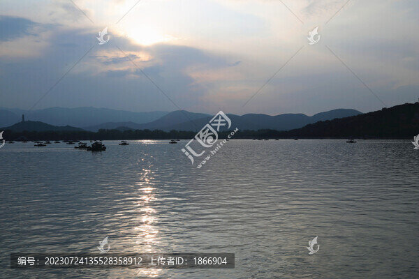 頤和園昆明湖景色