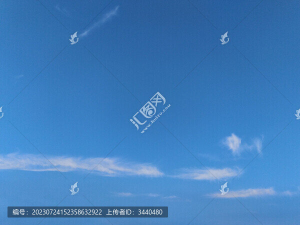 藍天白云天空背景