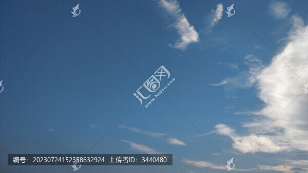 藍(lán)天白云天空背景