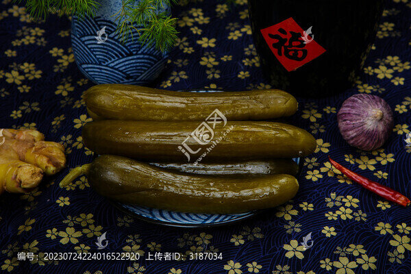 爽口的酸黃瓜