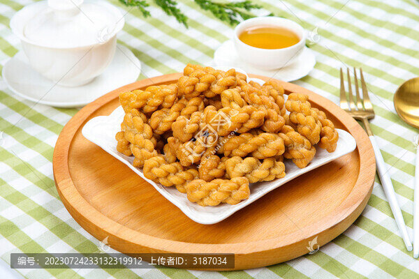 酥脆的小麻花