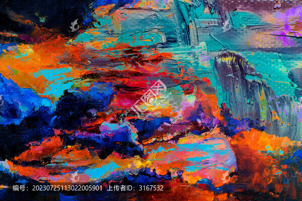 抽象裝飾畫