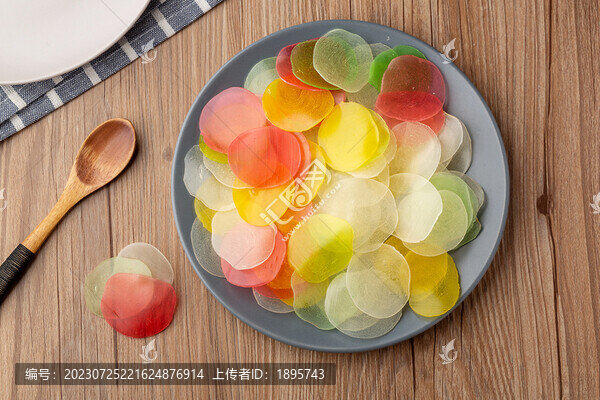 圓蝦片食材