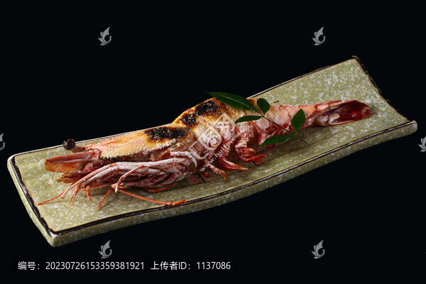 鹽烤大蝦