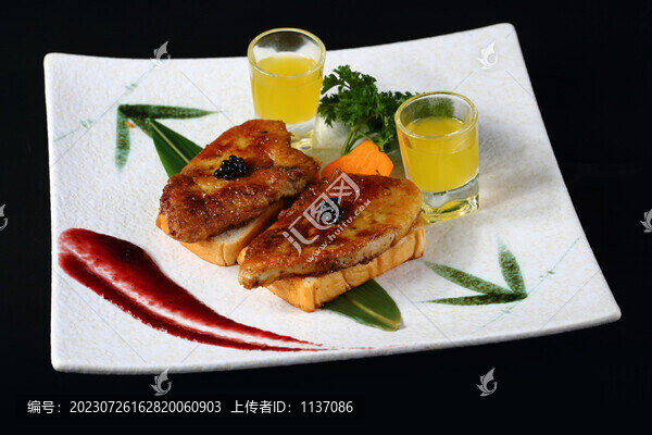 鐵板鵝肝