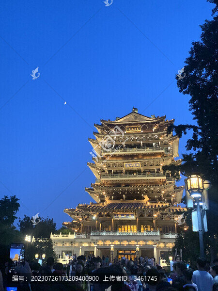 超然樓夜景