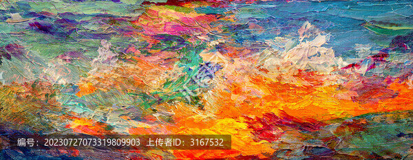 抽象輕奢油畫裝飾畫