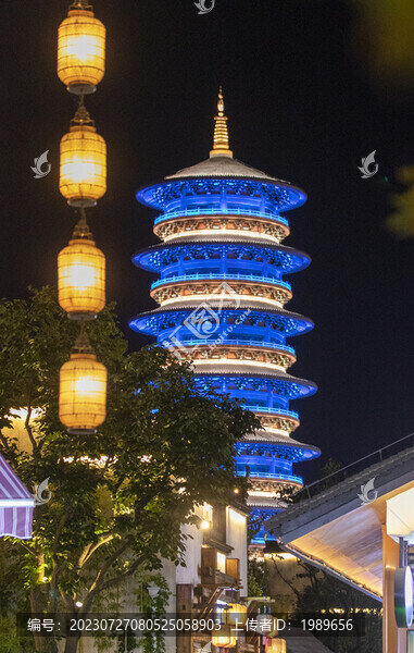 婺女洲抱玉塔