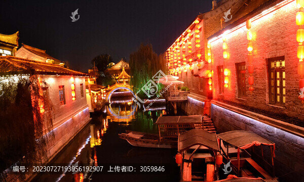 山東棗莊臺(tái)兒莊古城