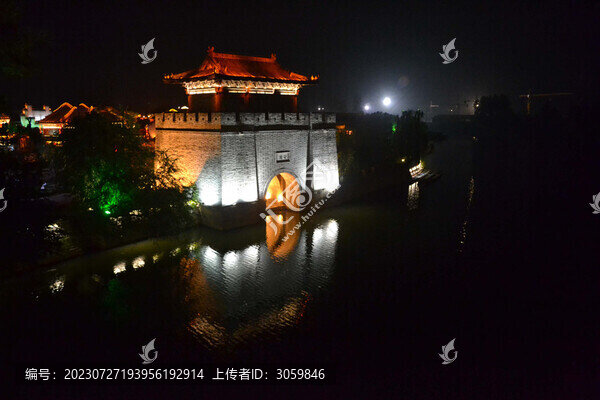 山東棗莊臺(tái)兒莊古城