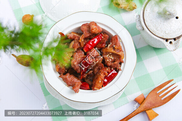 油炸排骨粒